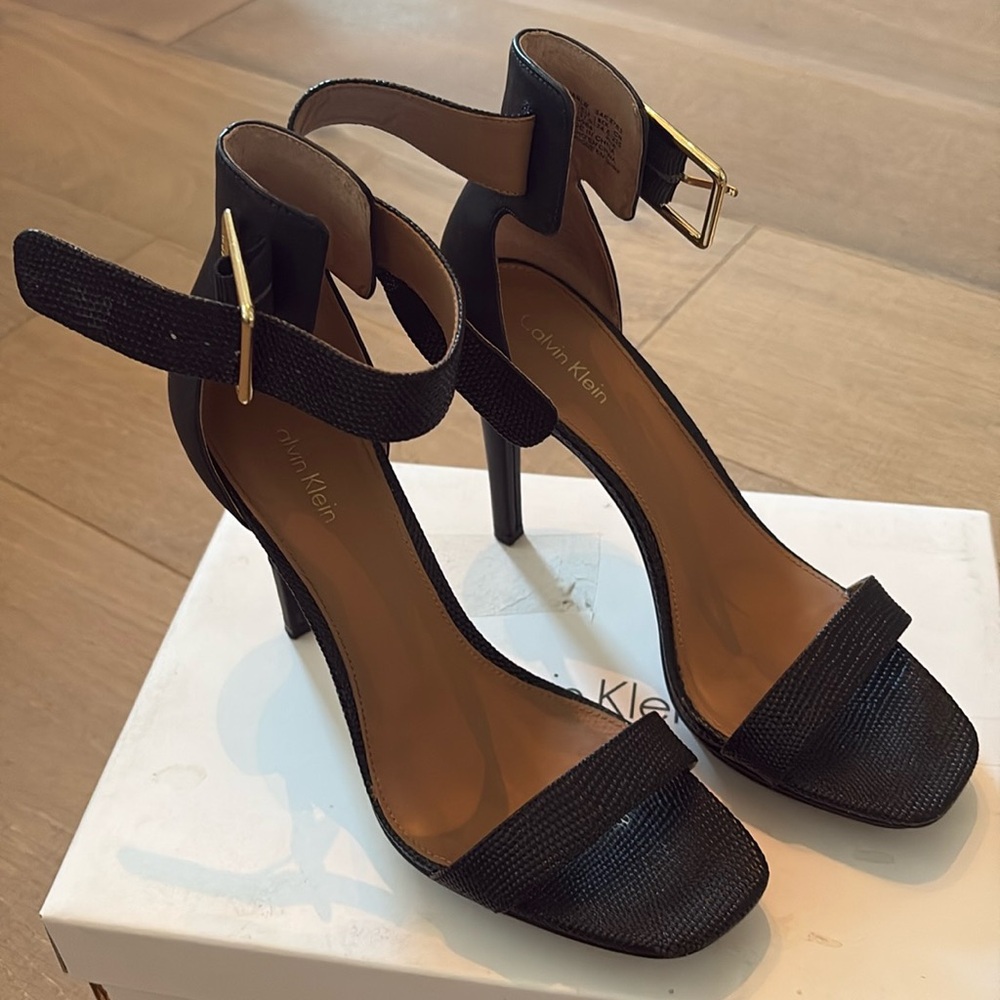 Calvin Klein Black Heels